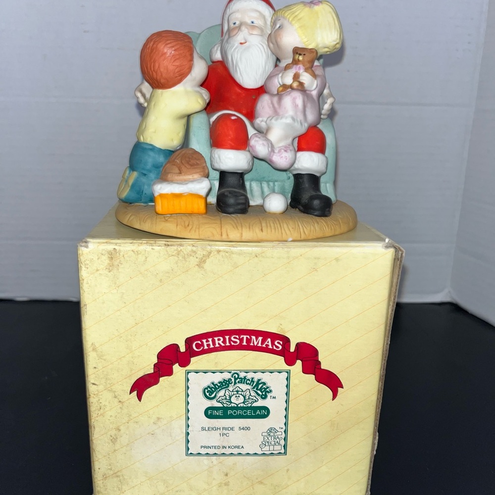 1985 Cabbage Patch Kids  " Christmas Wishes "  Figurine